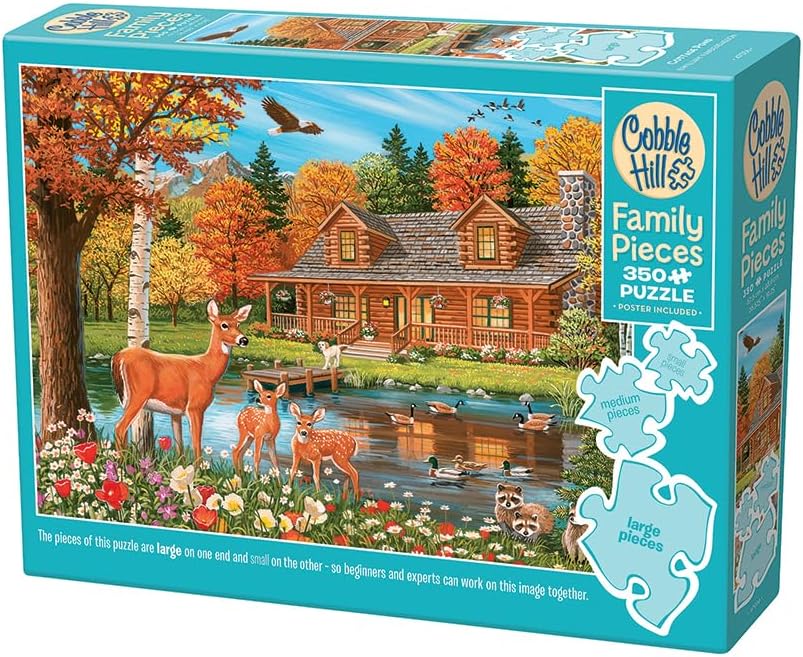 Cottage Pond 350 Family Pc Puz 625012470360_1