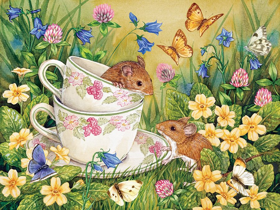 Tea For Two 275 Large Pc Puzzl 625012480123