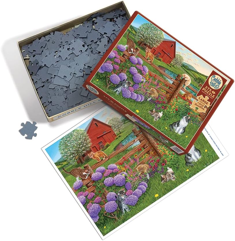 Farm Cats 275 Large Pc Puzzle 625012480154_1