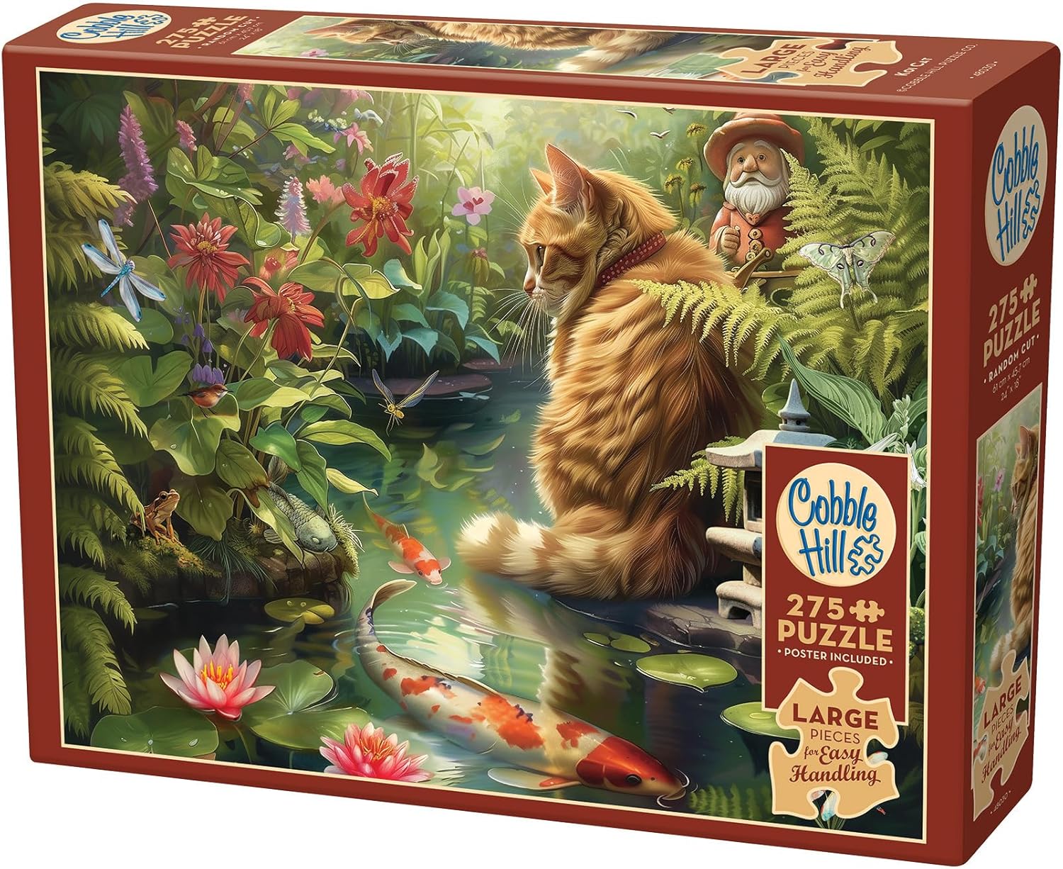 Koi Cat 275 Large Pc Puzzle 625012480307_1