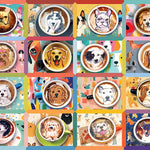 Puppy Lattes 275 Large Pc Puzz 625012480321