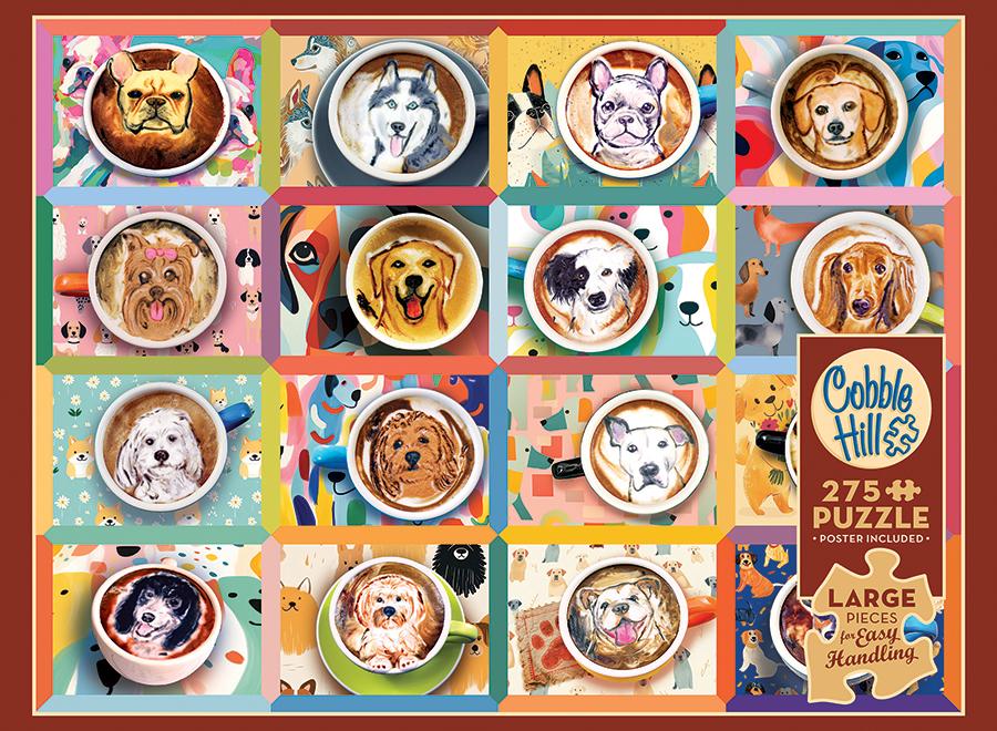 Puppy Lattes 275 Large Pc Puzz 625012480321_1