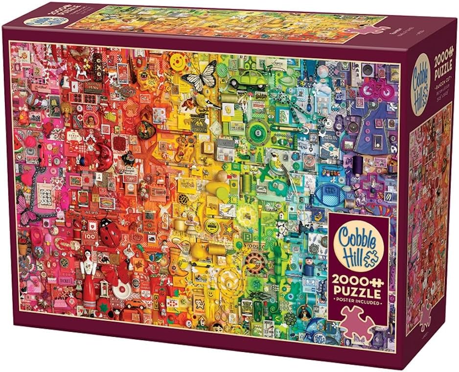 Rainbow 2000 Piece Puzzle 625012490016
