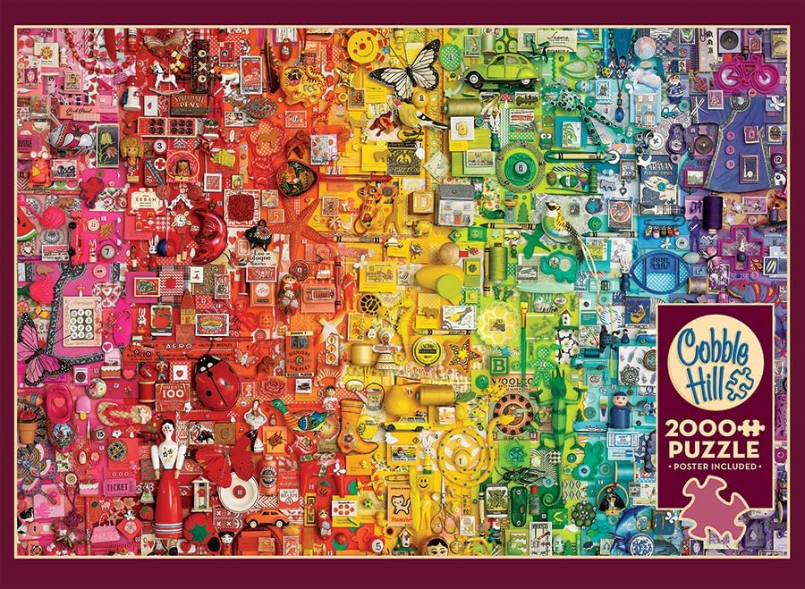 Rainbow 2000 Piece Puzzle 625012490016_1