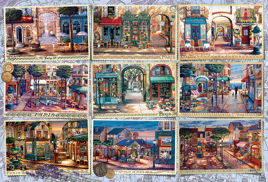 Memories Of Paris 2000 Pc Puzz 625012490092