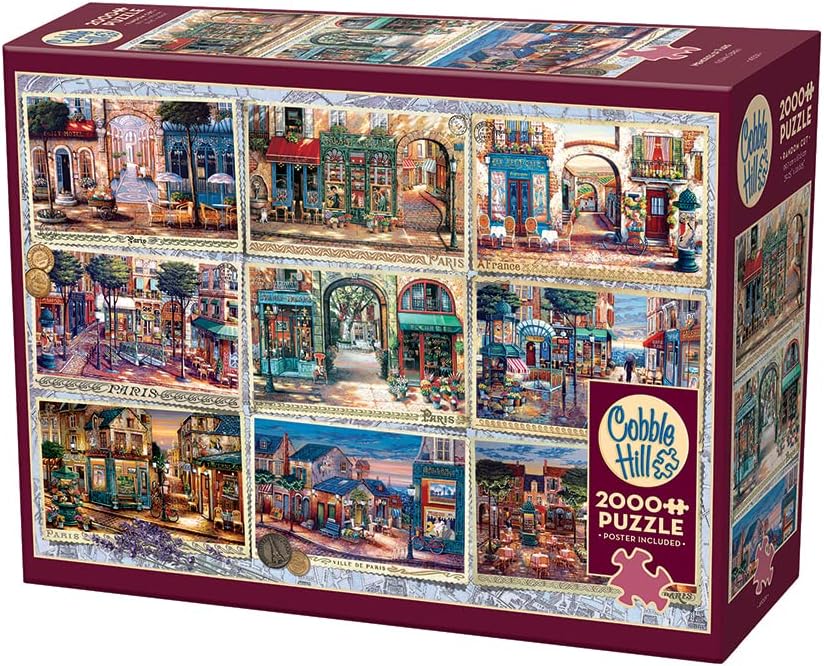 Memories Of Paris 2000 Pc Puzz 625012490092_1