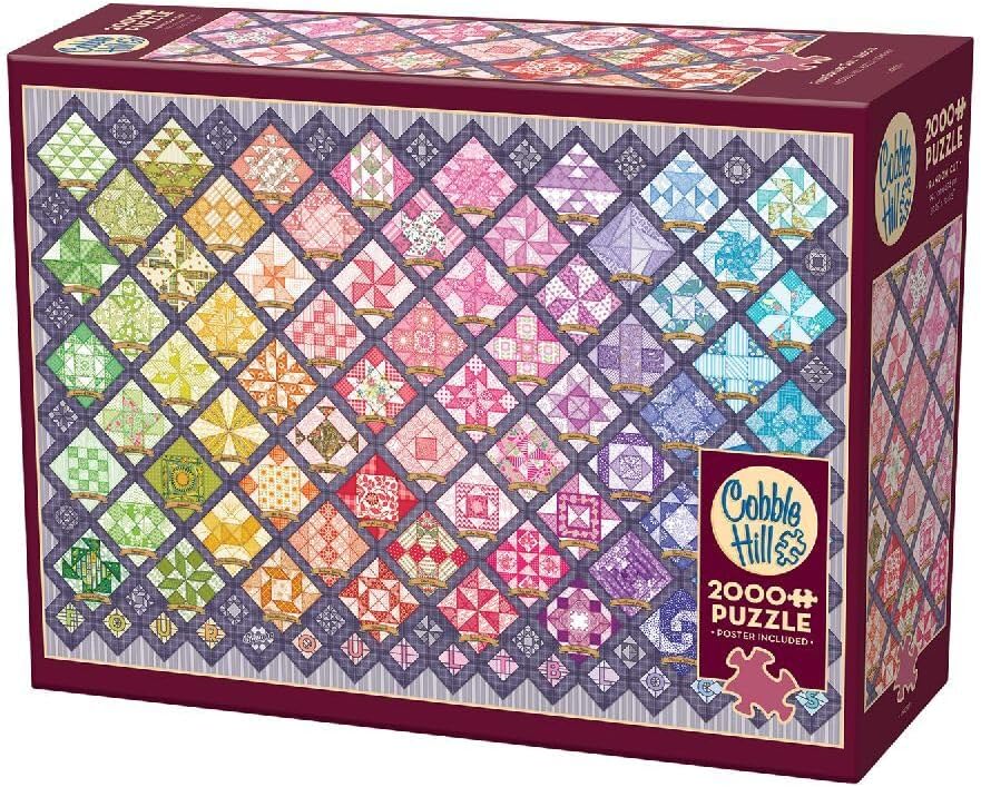 4 Square Quilt Blocks 2000 Pc 625012490108