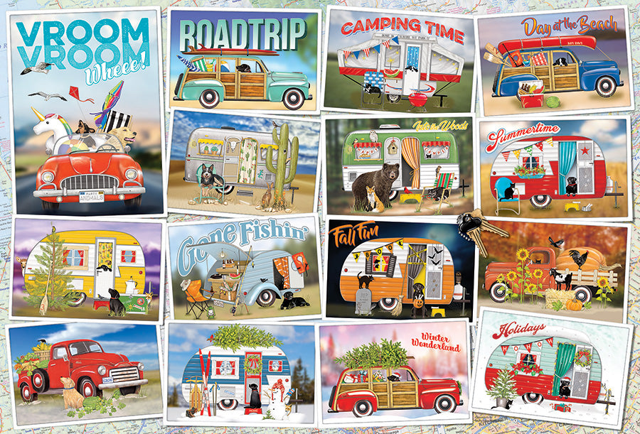 Vroom Vroom 2000 Pc Puzzle 625012490146