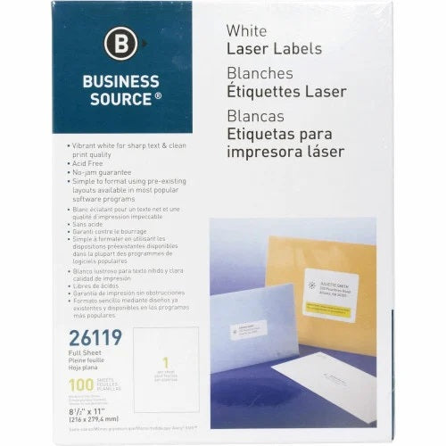 FULL PAGE MAILING LABELS 40 633-650