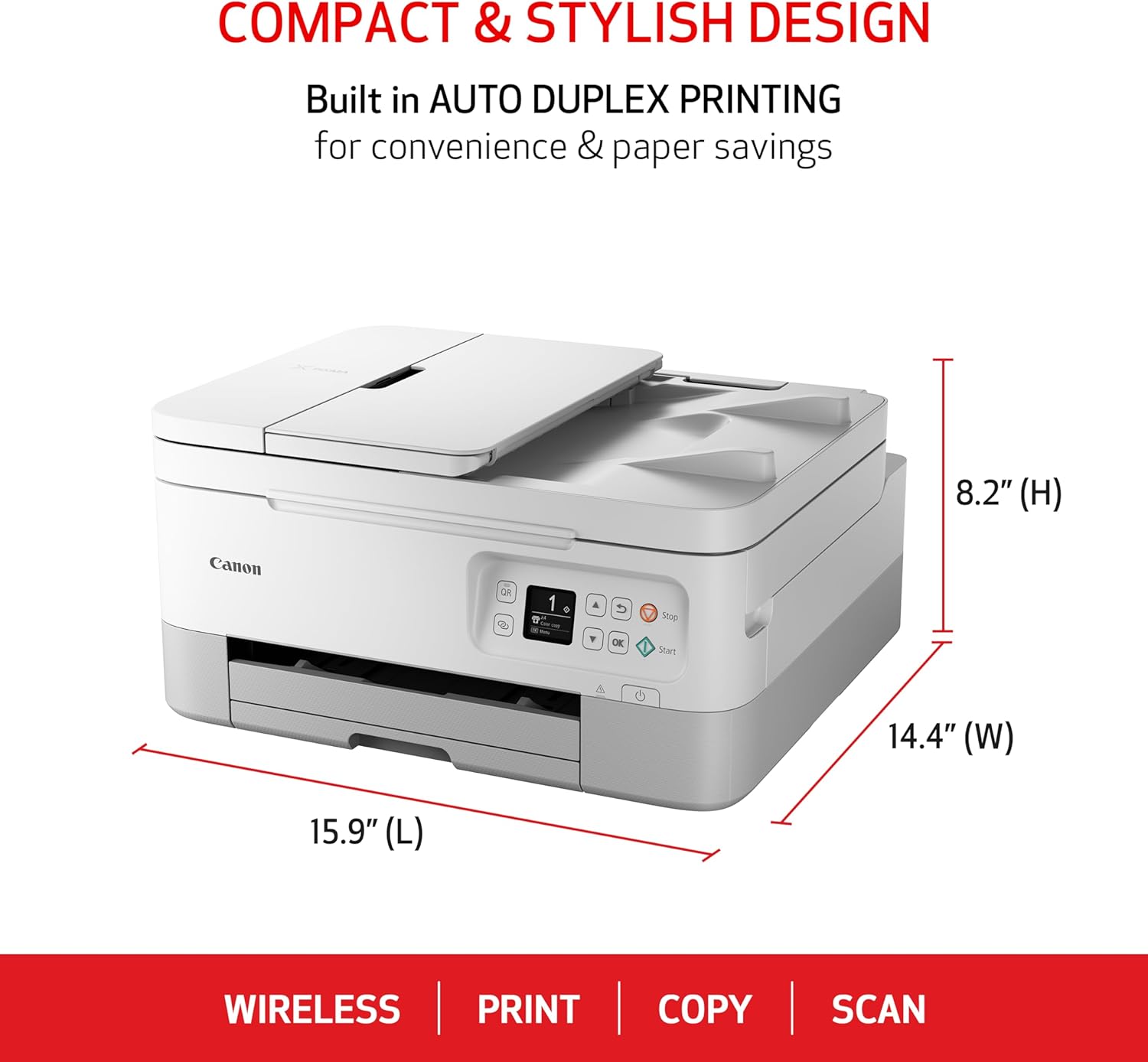 Canon Wireless Inkjet Printer 637-543_1