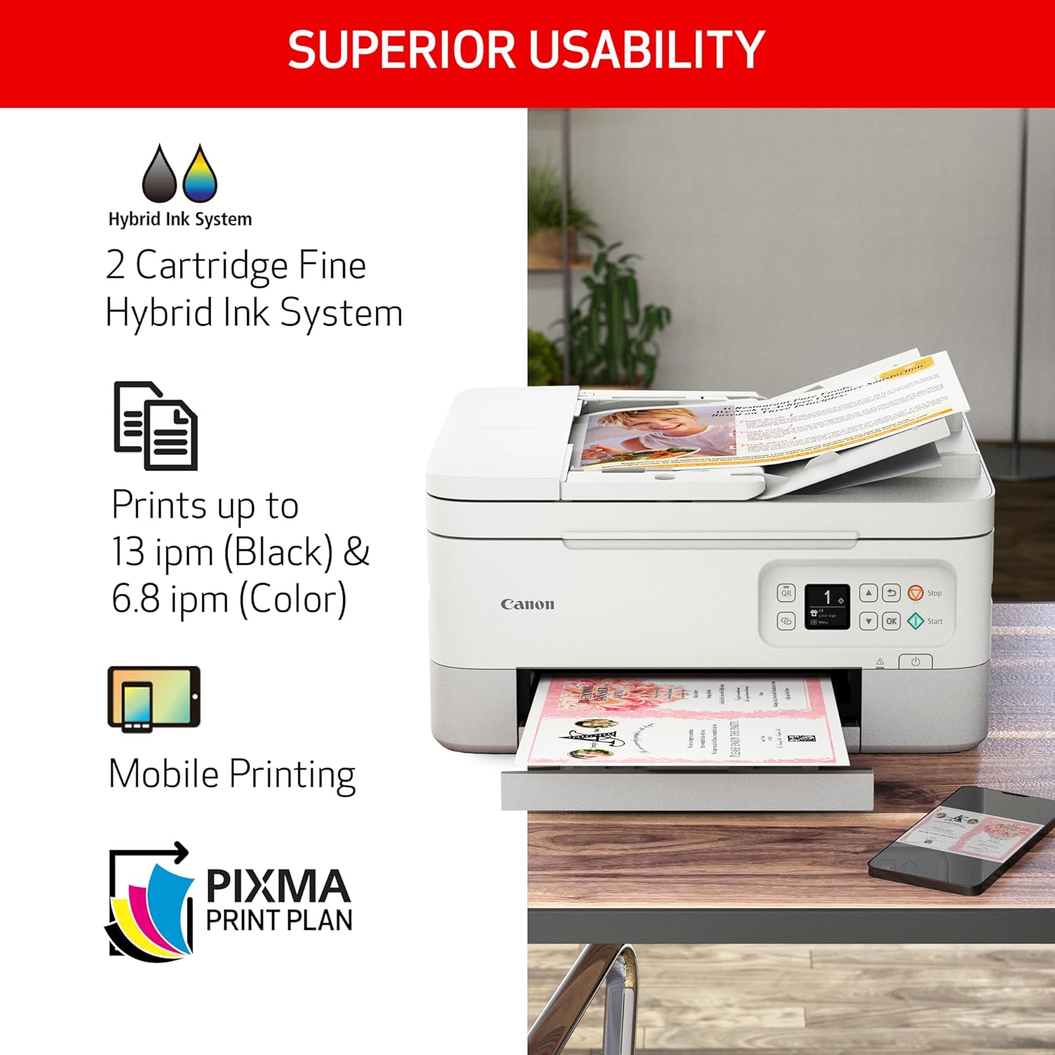 Canon Wireless Inkjet Printer 637-543_3