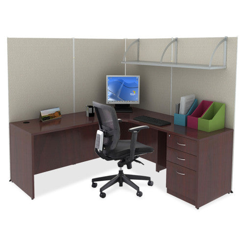 Lorell Essentials Rectangular Desk Shell (69373) - Kittitas County Orders Only 659-555_2