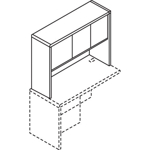 Lorell Essentials Rectangular Desk Shell (69373) - Kittitas County Orders Only 659-555_3