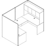 Lorell Essentials Rectangular Desk Shell (69373) - Kittitas County Orders Only 659-555_4
