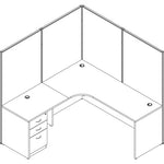 Lorell Essentials Rectangular Desk Shell (69373) - Kittitas County Orders Only 659-555_5
