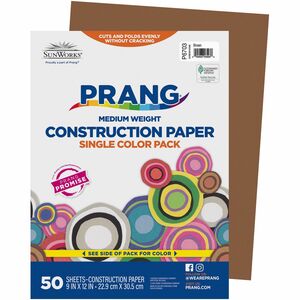 Brown 9X12 Construction Paper 661-416