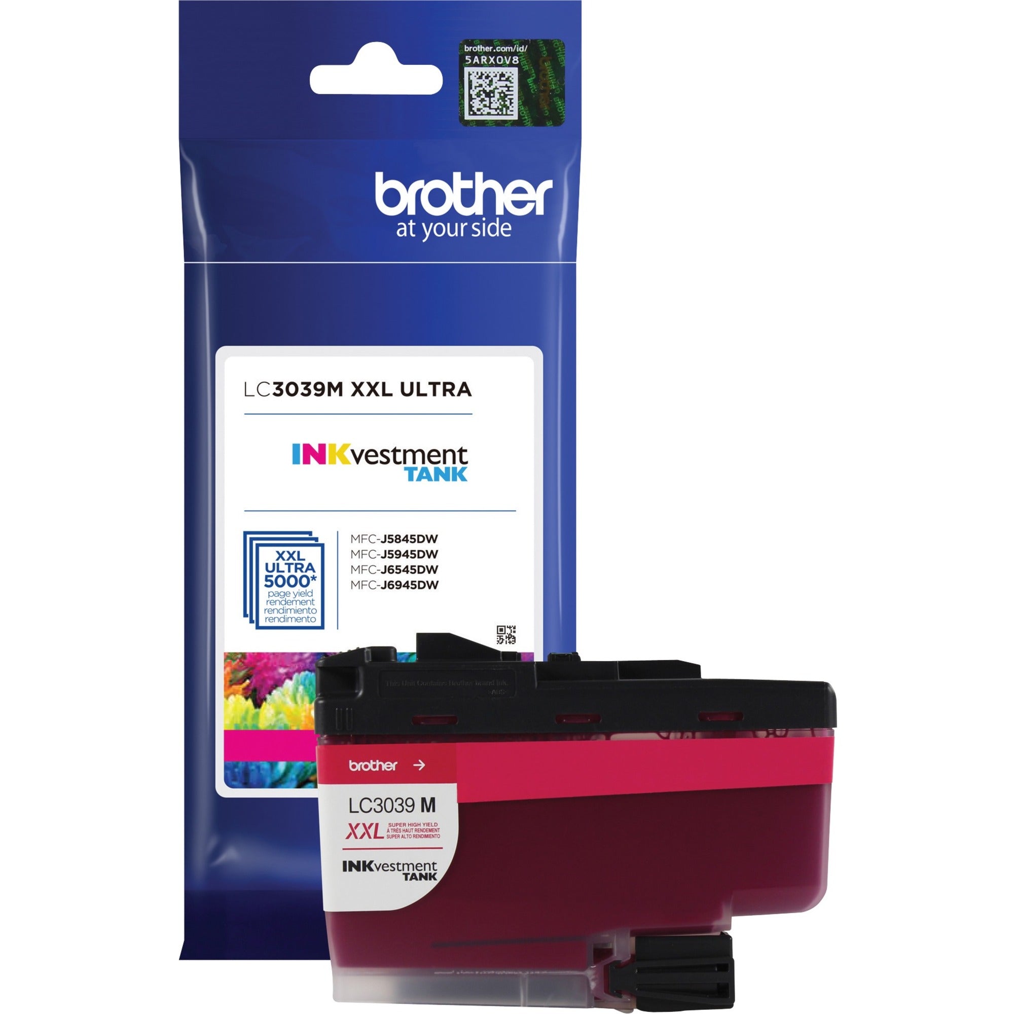 Brother Genuine Lc3039M Ultra High-Yield Magenta 664-294