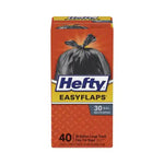 Hefty Easy Flaps 30 Gal Large Trash Bags (40) 668-452