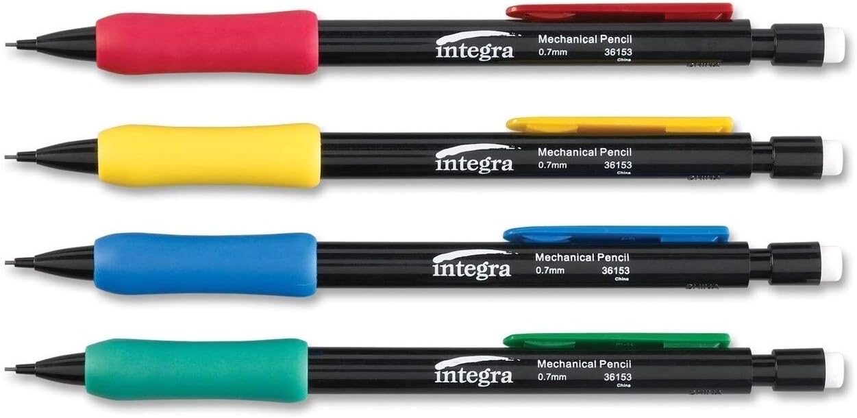 PENCIL,W/CLIP,GRIP,.7MM,DSP 712-846