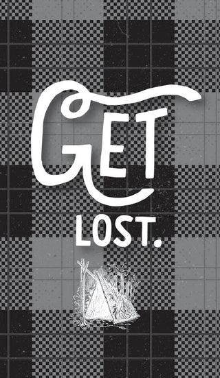 Get Lost Blank Notebook 725330739184