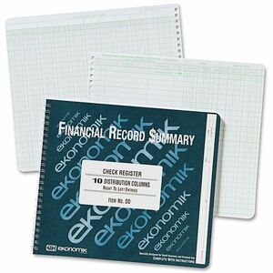 Dd Check Register 741-529