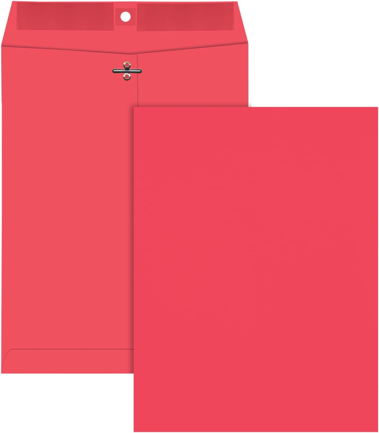 9X12 Clasp Envelopes Red 743-504