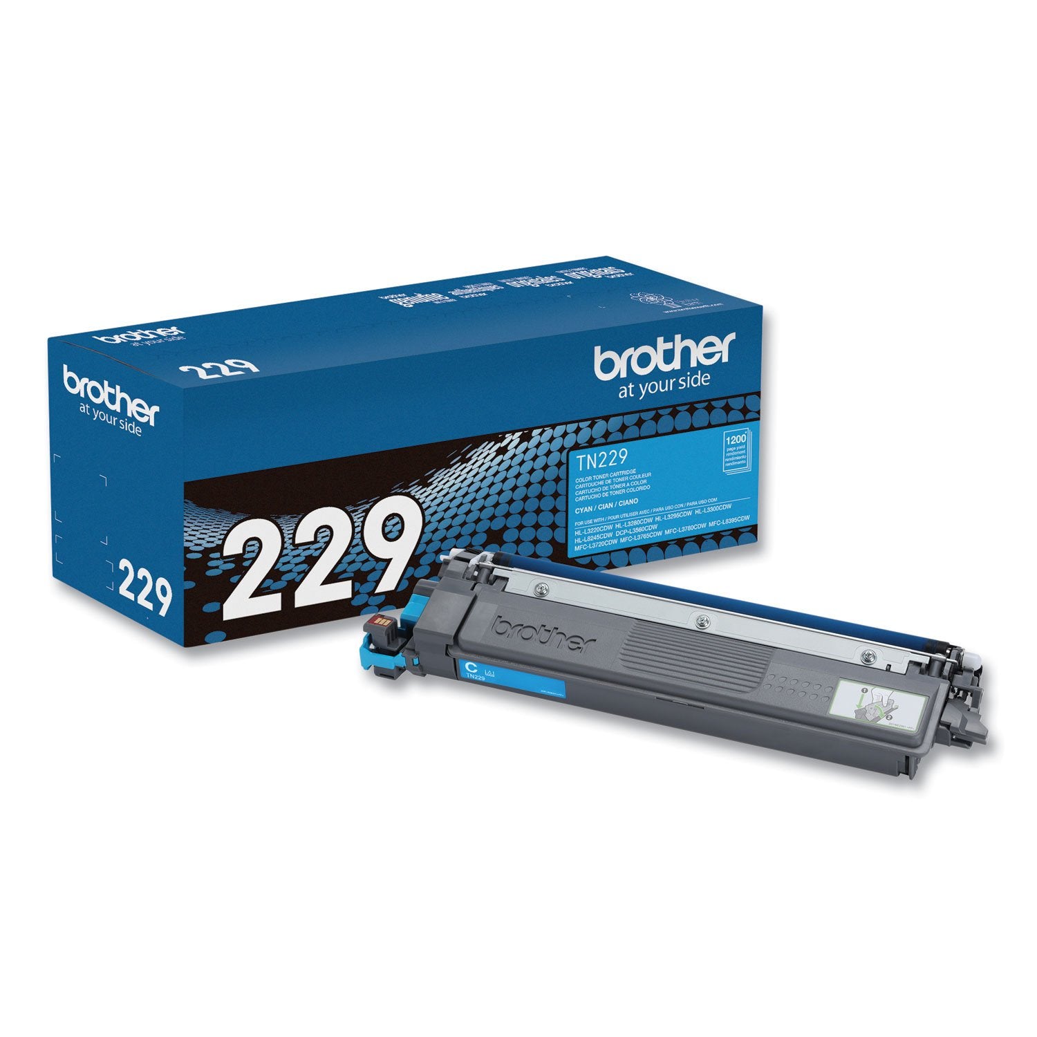 Brother (Tn229C) Ink/Toner Cartridge (Cyan) 748-335