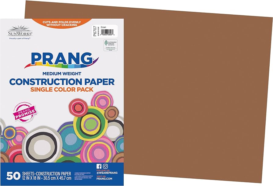 12X18 Brown Const Paper 748-818