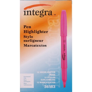 PINK POCKET HIGHLIGHTER 755-655