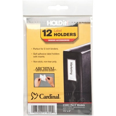 LABEL HOLDERS #21820 Jerrol's Supplies