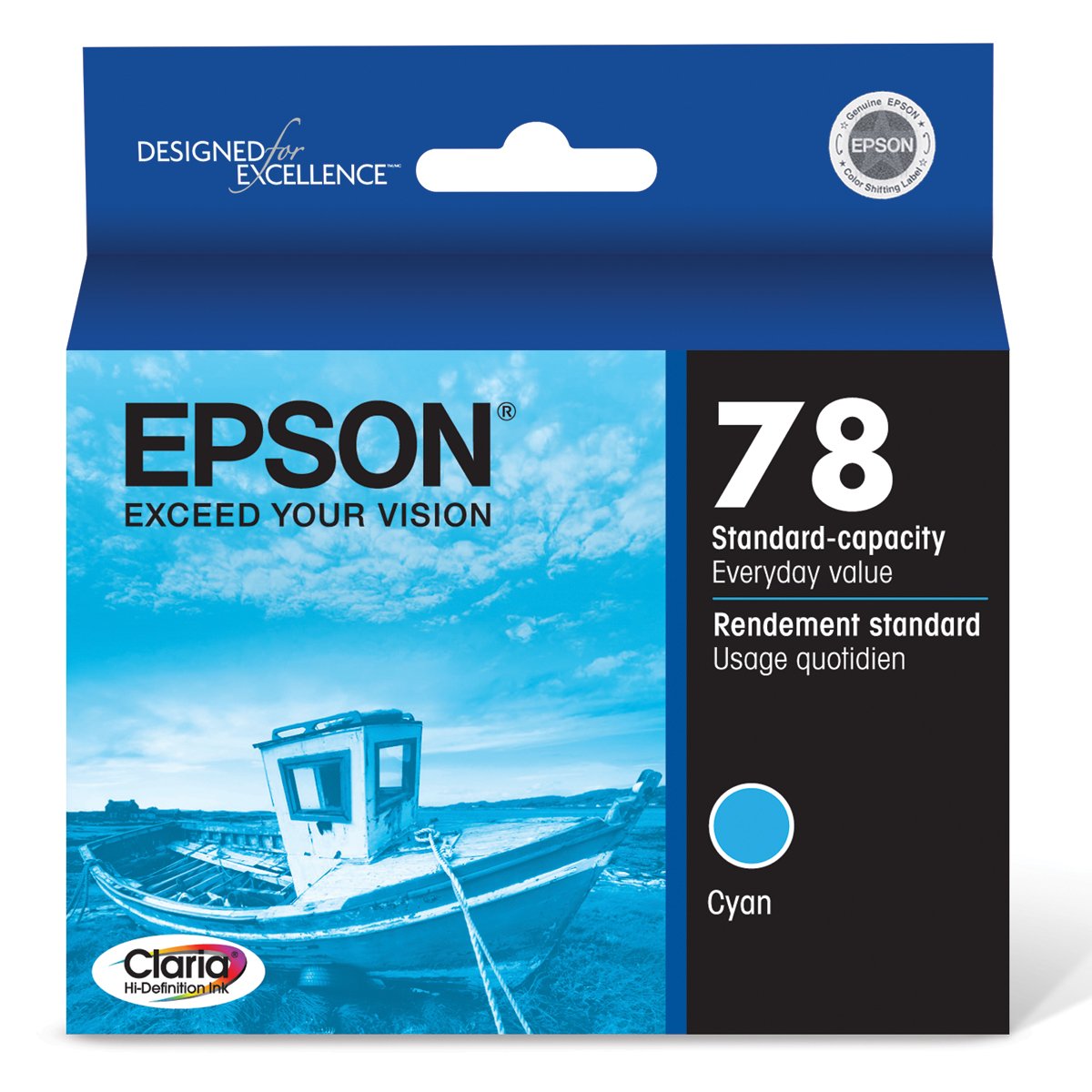 EPSON #78 CYAN T078220 Jerrol's Supplies