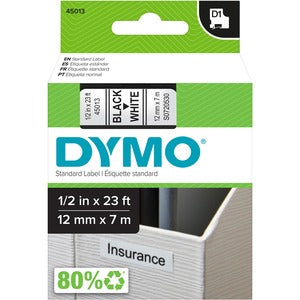 Cartridge, Tape, 1/2" Black And White 783-245