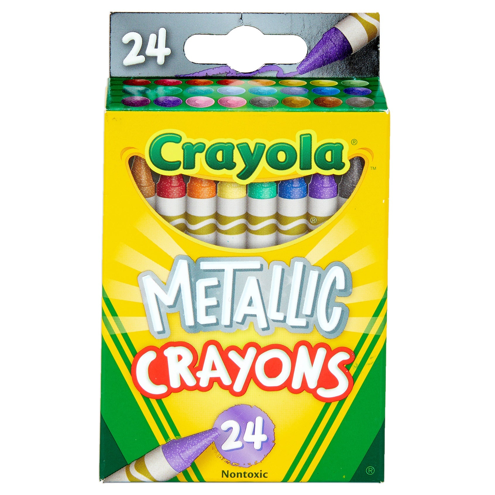 Crayons Metallic 24 Pack 790-614