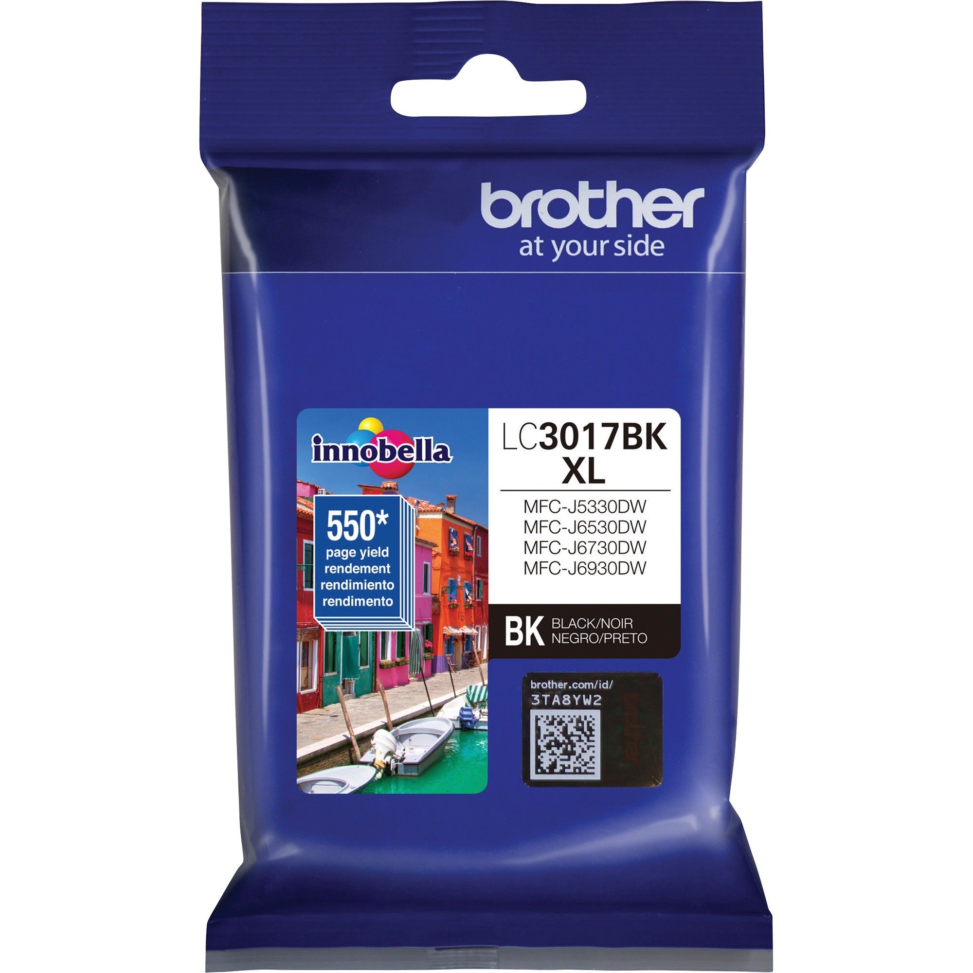Brother Lc3017Bkxl Black Ink 790-719