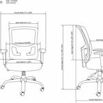 Mesh Back Big And Tall Chair - Kittitas County Orders Only 791-371_1