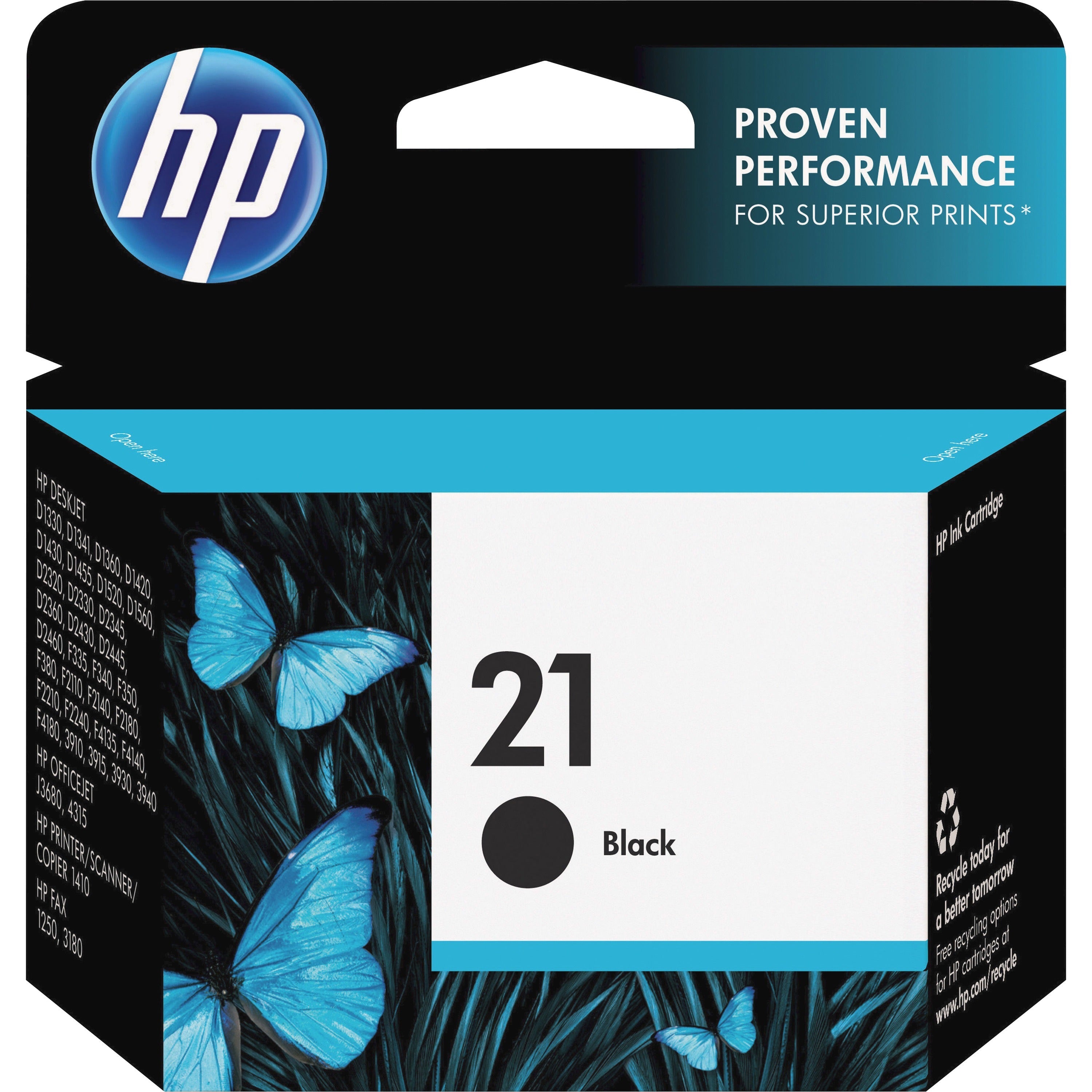 Hp 21 Black Ink Cartridge 794-640