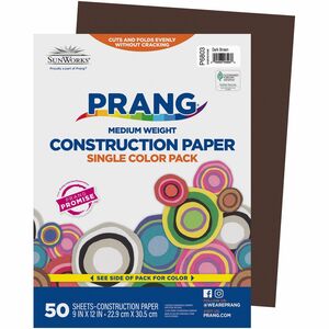 Brown 9X12 Construction Paper 797-523