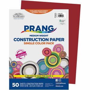 Construction Paper 9X12 Red 805-102