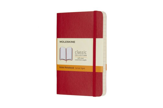 Moleskine Ruled Soft Scarlet R 8055002854597_8e5d097a-bc14-4b74-bad6-534264dbac3e