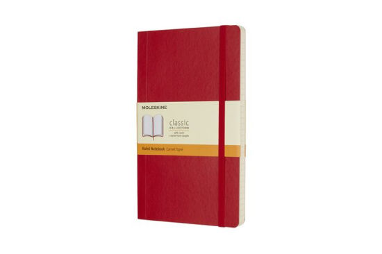 Moleskine Ruled Soft Scarlet 8055002854634_c87b906b-4130-4f74-9797-764af6012a33