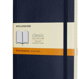 Moleskine Ruled Soft Sapphire 8055002854740_3d3350de-acff-44c4-8af9-513db4840acb