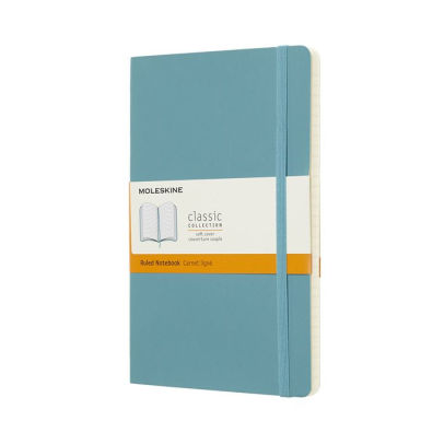 Moleskine Ruled Soft Blue Reef 8058341715505_fe4299d6-b167-4db4-9949-b47499a133b6
