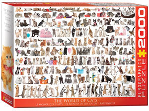 The World Of Cats 2000 Pc Puzzle - Eurographics 8220-0580_1552d60e-77be-4e03-8b3f-956c1970215e