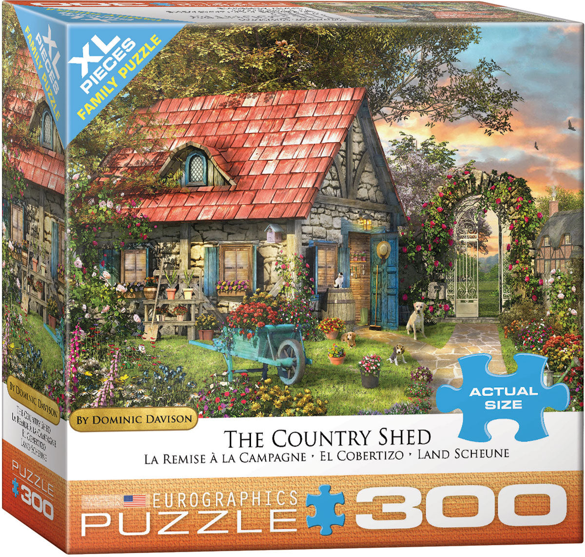 Eurographics Country Shed 300 Piece Puzzle 8300-0971