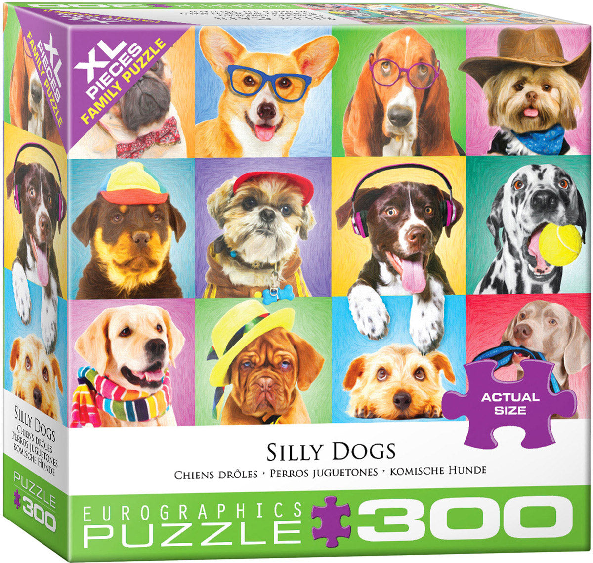 Eurographics Silly Dogs 300 Piece Puzzle 8300-5607
