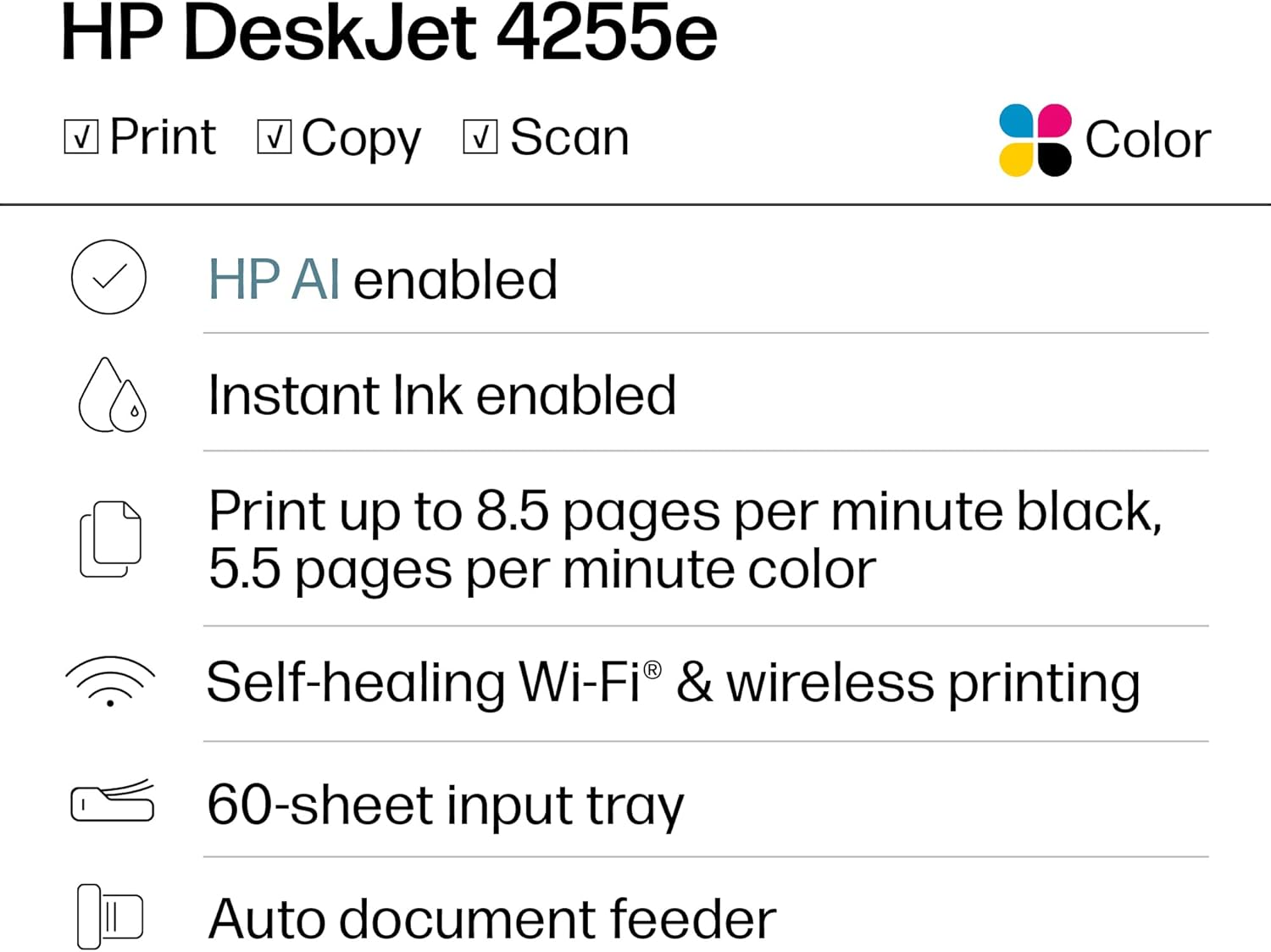 Hp Inkjet Printer 4225E 839-805_1_25befe8d-7762-42f0-bff6-644855f62af3