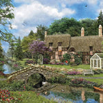 Cobble Walk Cottage 500 Large Piece Jigsaw Puzzle - Davison. Dominic 8500-0457_1