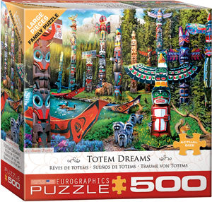 Totem Dreams 500 Pc Puzzle - Eurographics 8500-5361_d7cb9cf5-4621-4469-88da-e71f3a68a093