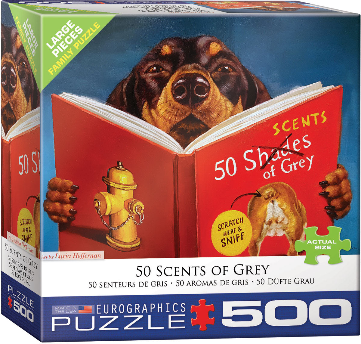 50 Scents Of Grey 500 Piece Puzzle 8500-5451