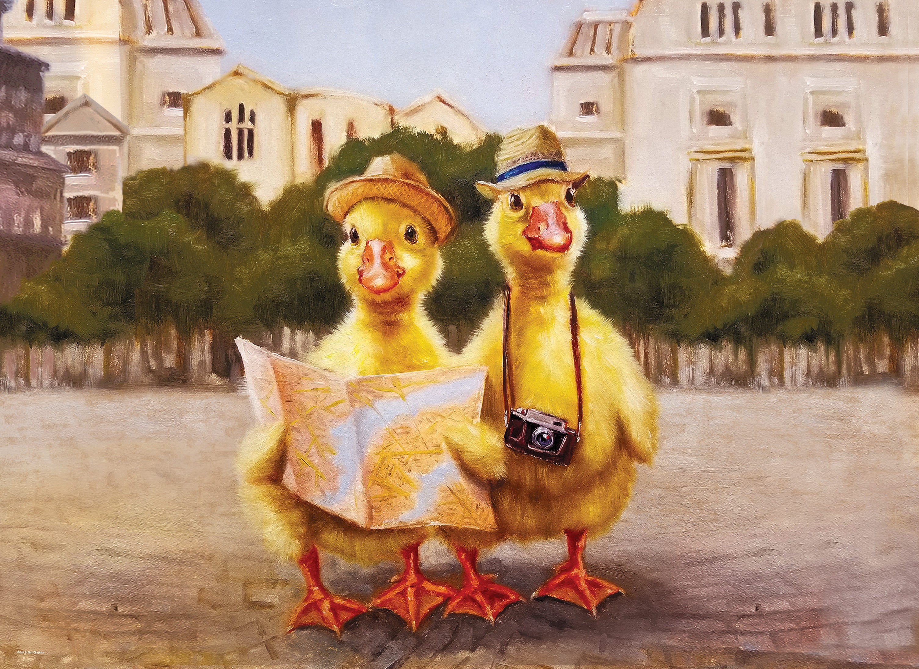 Eurographicsduck Tours 500 Piece Jigsaw Puzzle 8500-5548